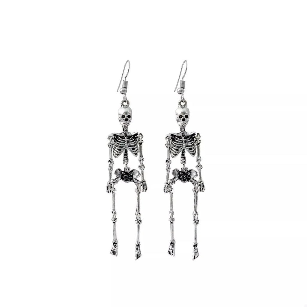 Halloween Skeleton Dangle Earrings