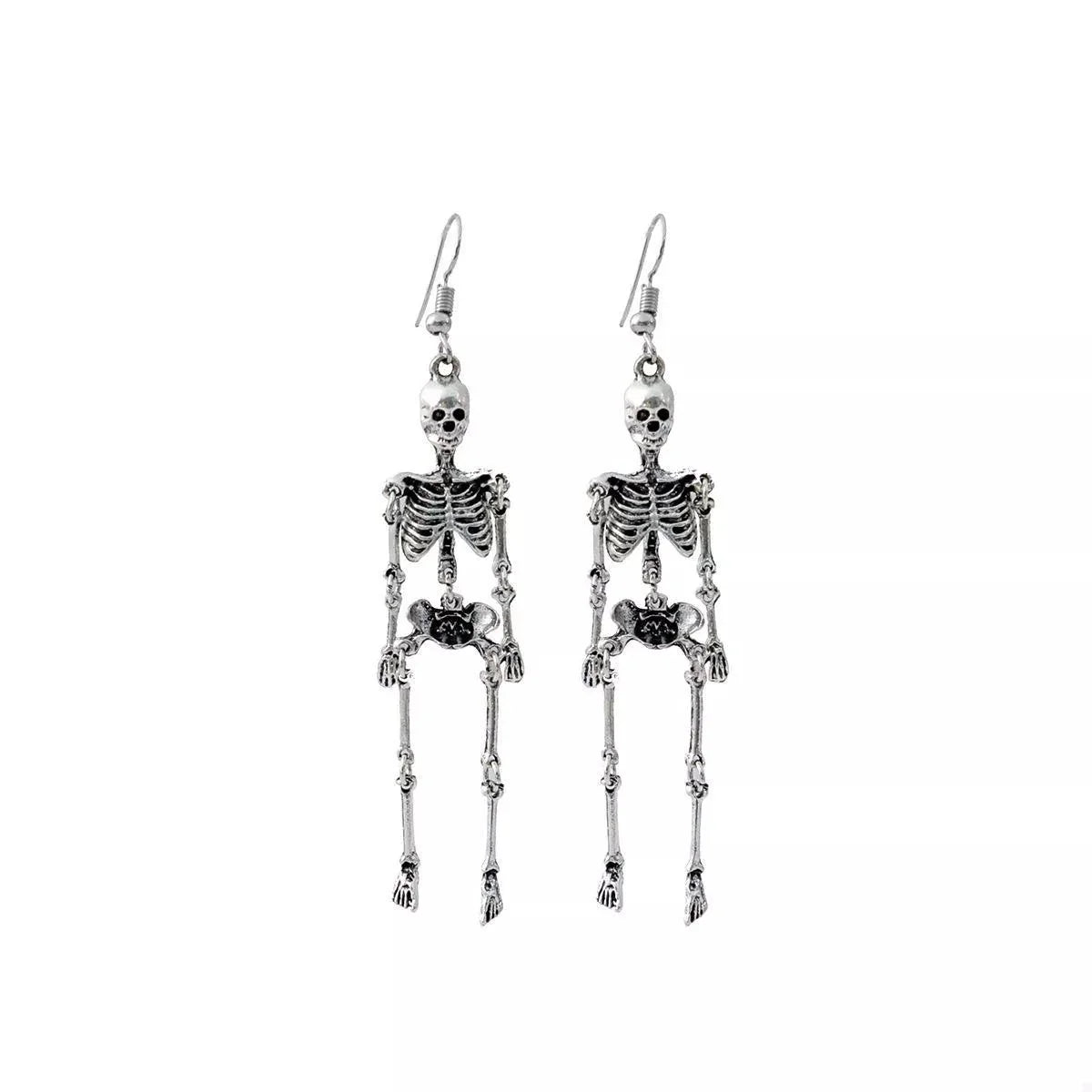 Halloween Skeleton Dangle Earrings