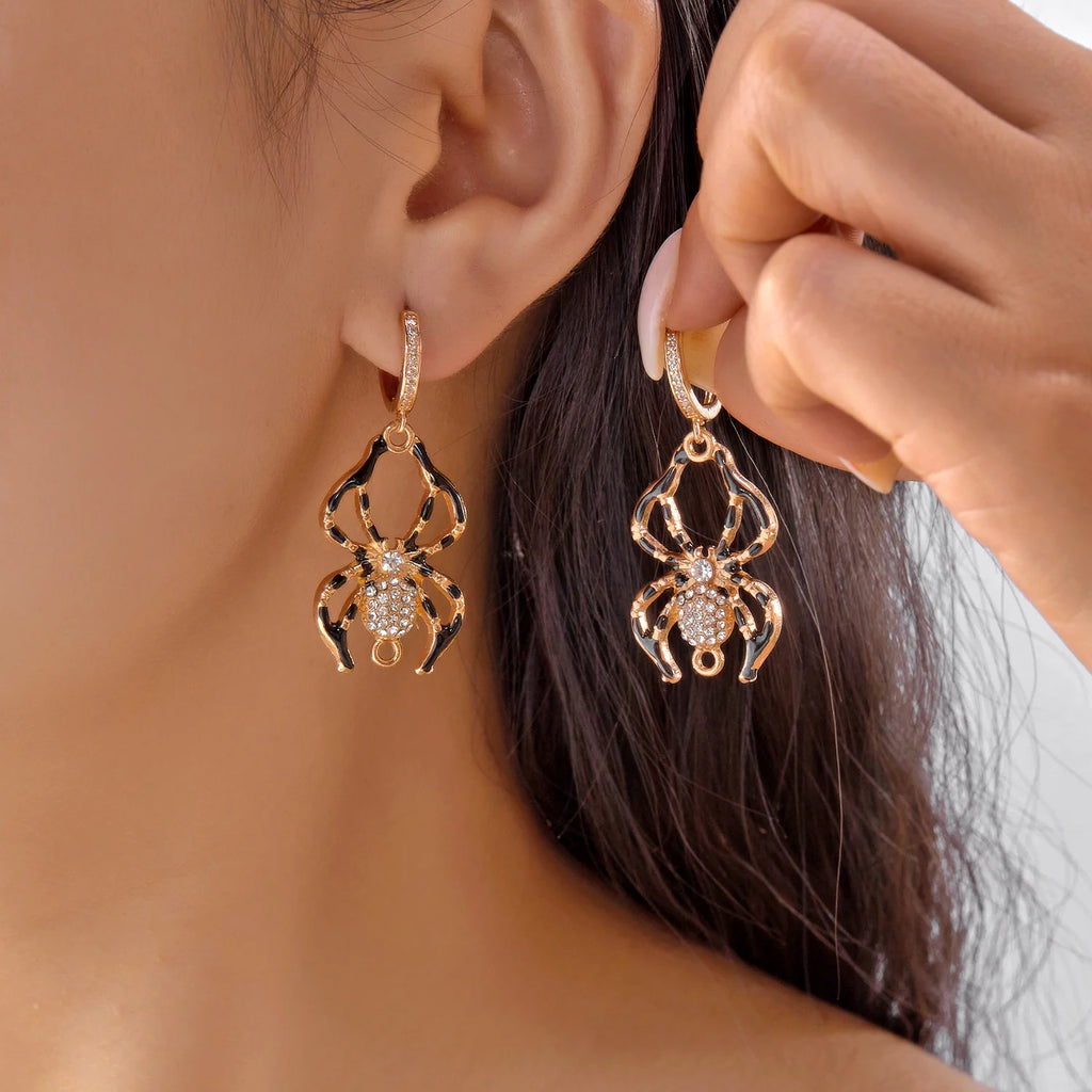 Halloween Pumpkin Drop Earrings