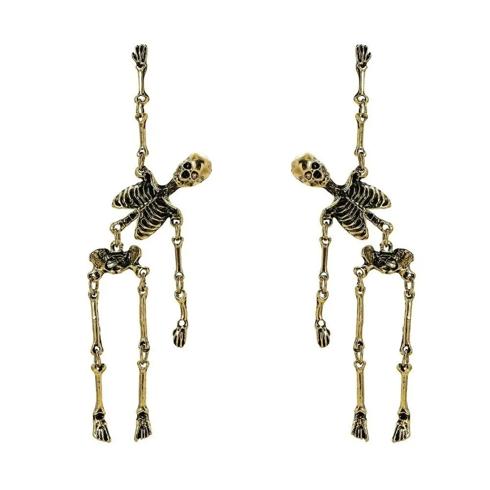 Halloween Skeleton Dangle Earrings