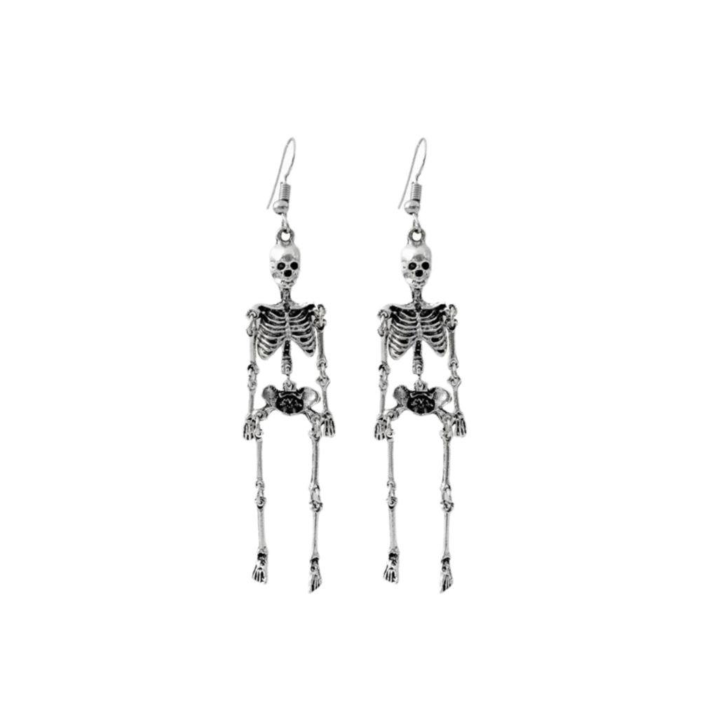 Halloween Skeleton Dangle Earrings